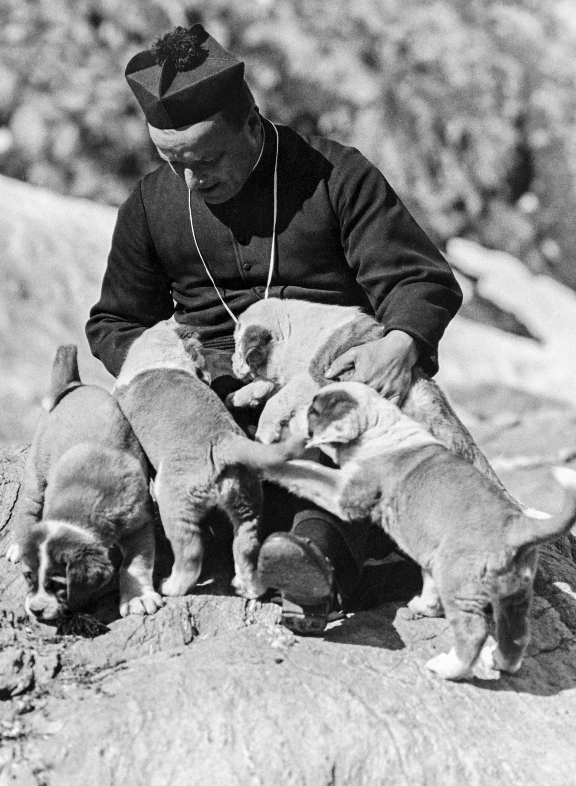 Grand-Saint-Bernard, ca. 1945
© Max Kettel, Médiathèque Valais-Martigny